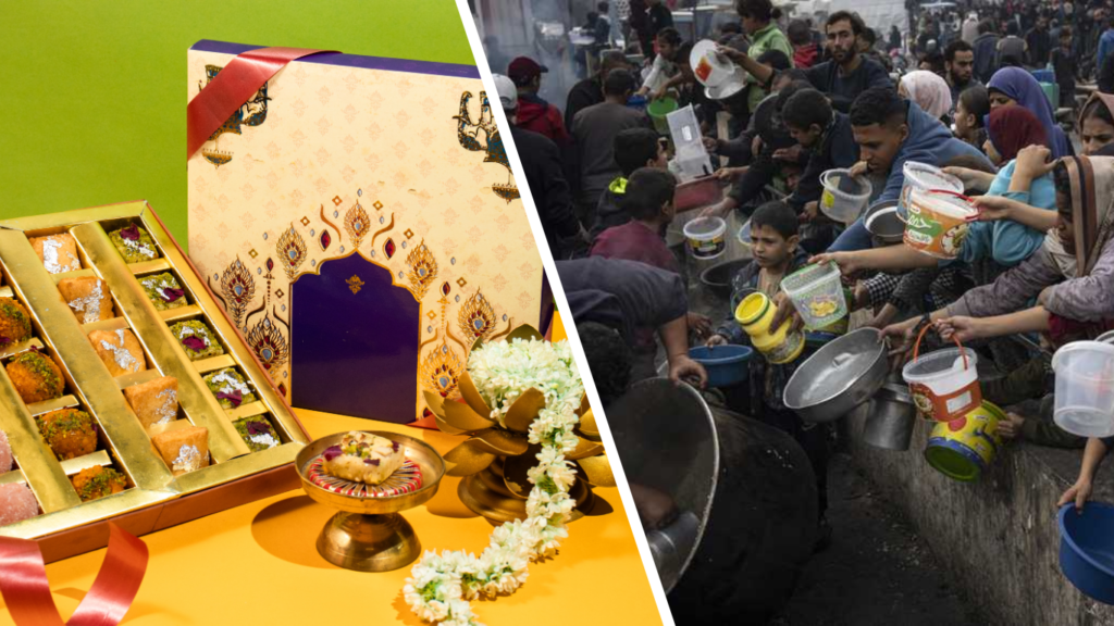 Diwali sweets and starvation